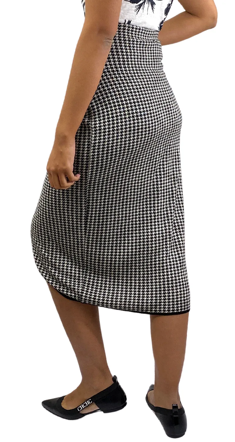 & OTHER STORIES Falda Houndstooth