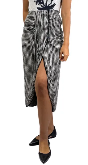 & OTHER STORIES Falda Houndstooth