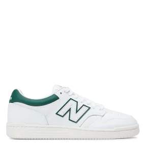 480 - New Balance 480 de dos materiales en blanco