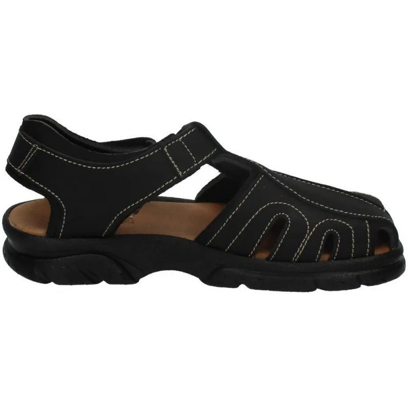 7018 SANDALIAS PIEL DLIRO color NEGRO