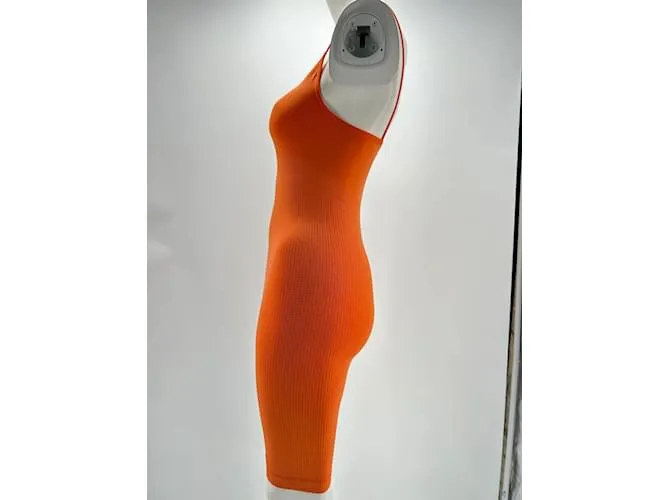 Alaïa ALAIA Vestidos T.fr 38 poliéster Naranja 