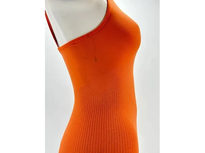 Alaïa ALAIA Vestidos T.fr 38 poliéster Naranja 