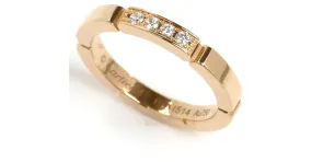 Anillo de diamante en oro rosa K18PG de Cartier Dorado 