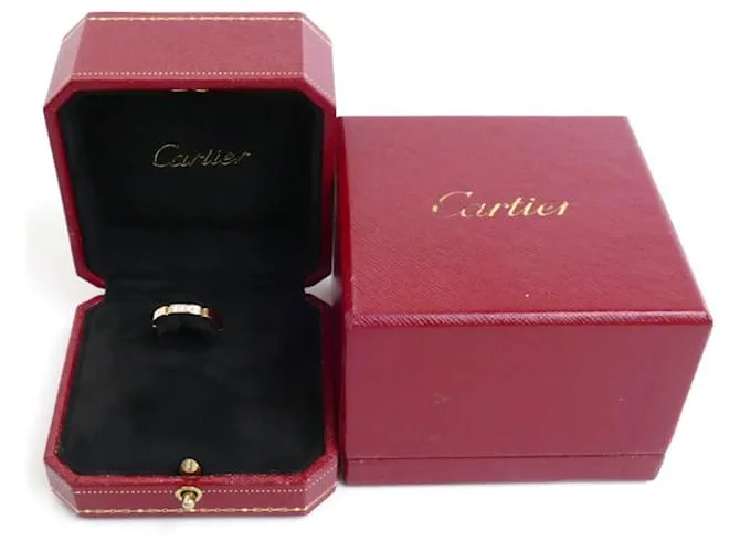 Anillo de diamante en oro rosa K18PG de Cartier Dorado 