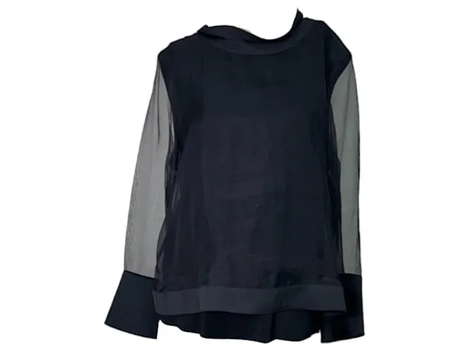 Armani Tops Negro 