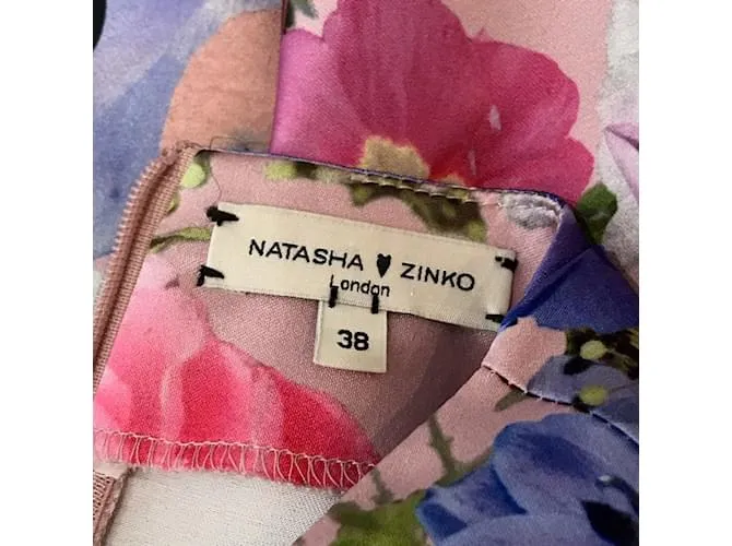 Autre Marque Camiseta NATASHA ZINKO.fr 38 poliéster Rosa 