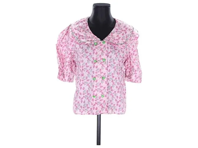 Autre Marque Remera de algodón Rosa 