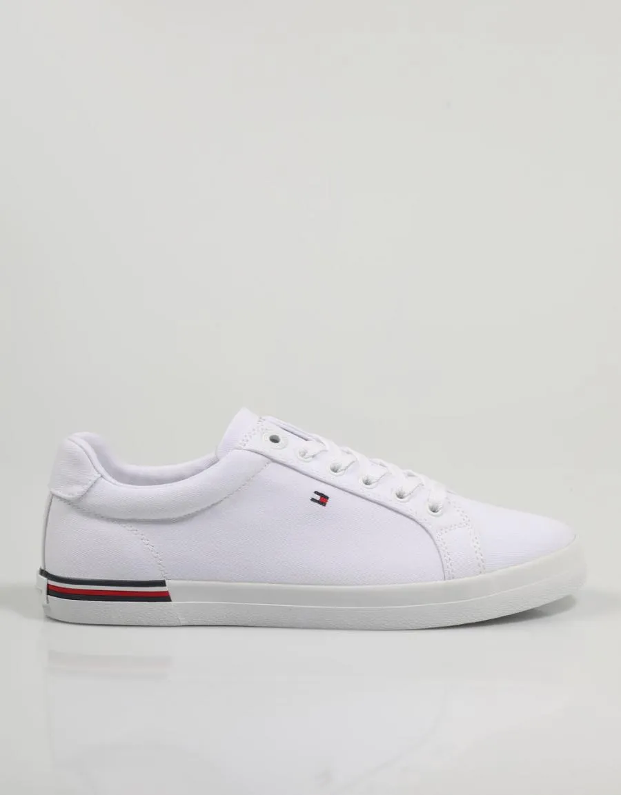  baskets TOMMY HILFIGER Essential en Blanc 81451