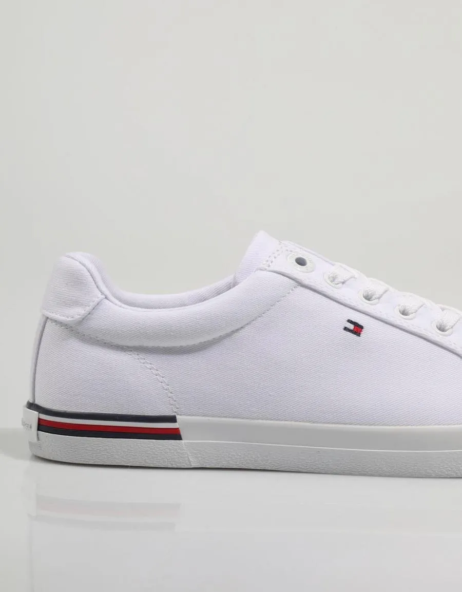  baskets TOMMY HILFIGER Essential en Blanc 81451