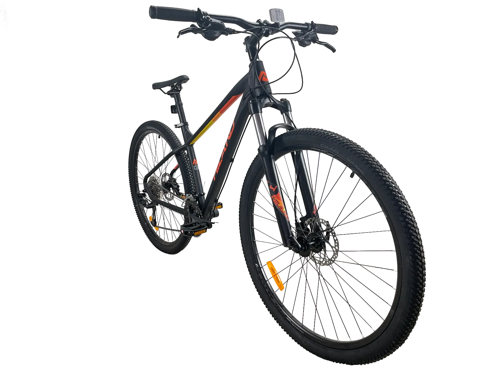 Bicicleta MTB Hiland Ultra XT275 Negra/Naranja