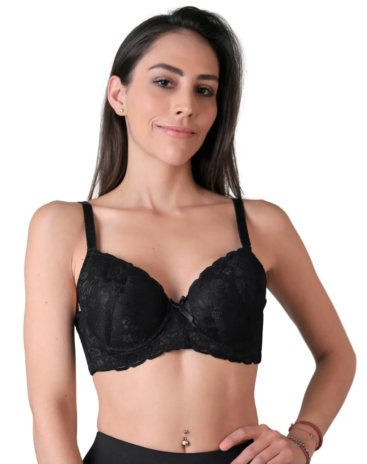 Brassiere Mujer Básico Negro Carnival 68300380