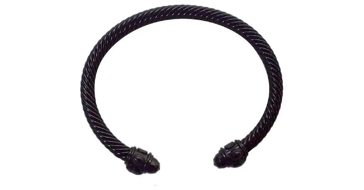 Cable de David Yurman Negro 