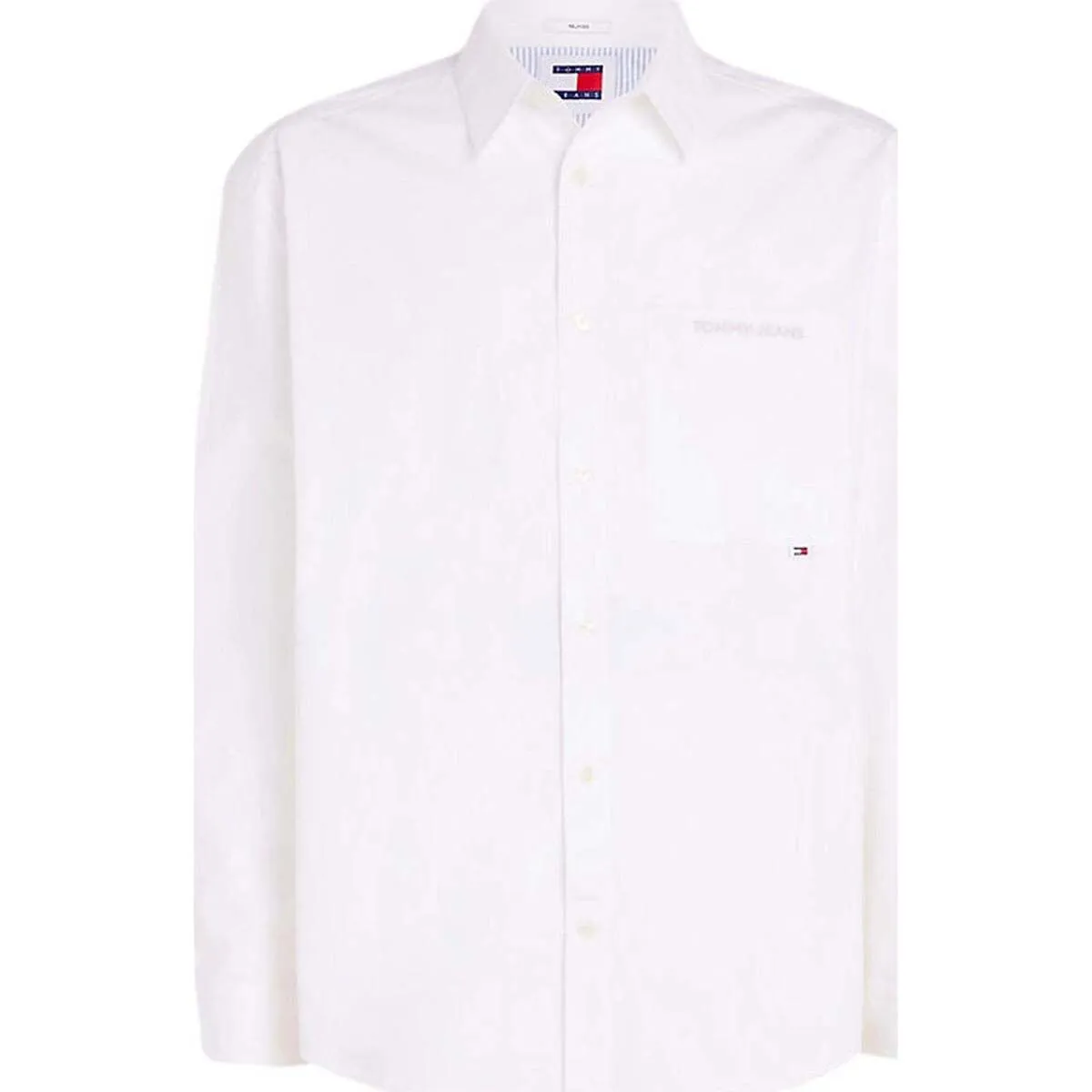 CAMISA CLASSICS AMPLIA CON LOGO BORDADO  DM0DM18959