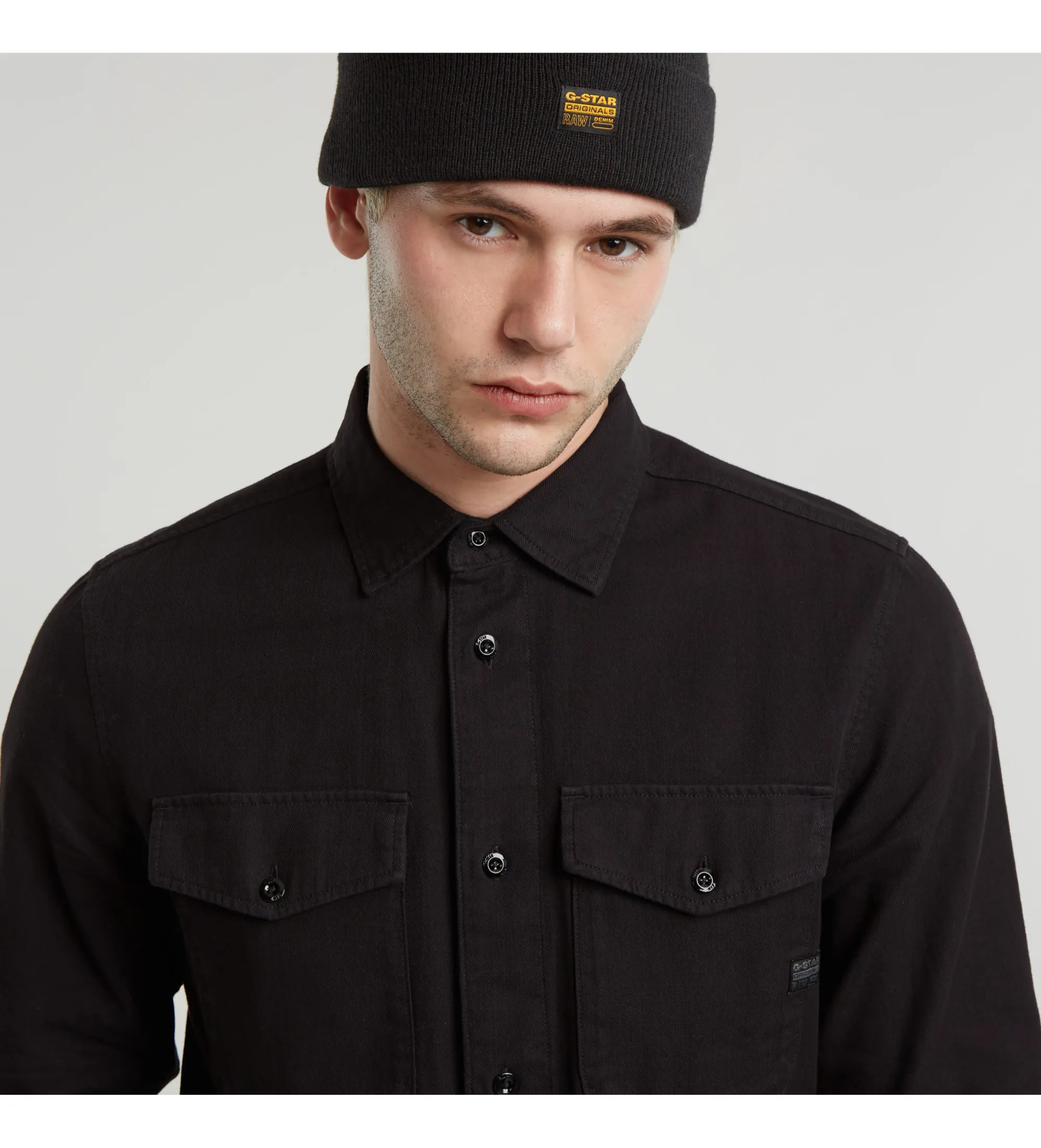 Camisa Marine Slim negro