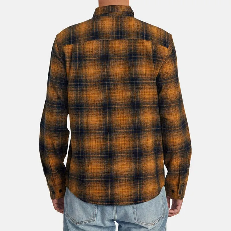 Camisa RVCA: Dayshift Flanel (Navy)