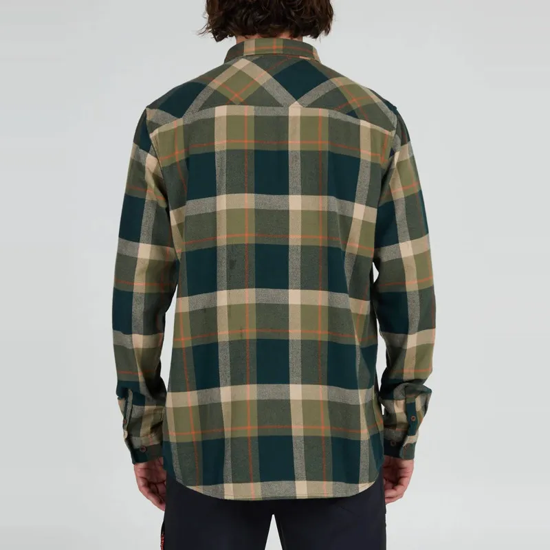 Camisa Salty Crew: Dawn Patrol Flannel (Spruce)