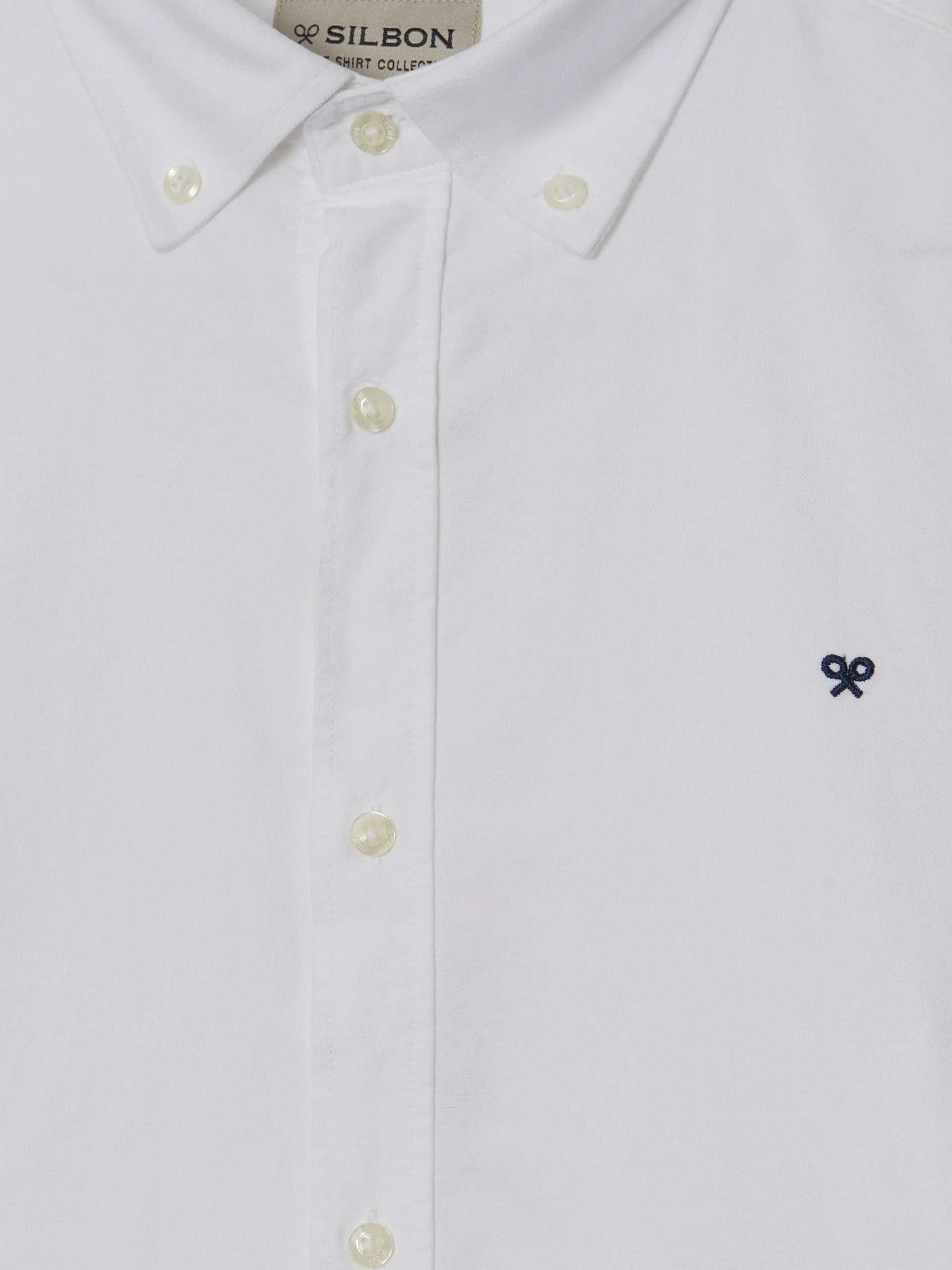 Camisa sport oxford regular fit blanca