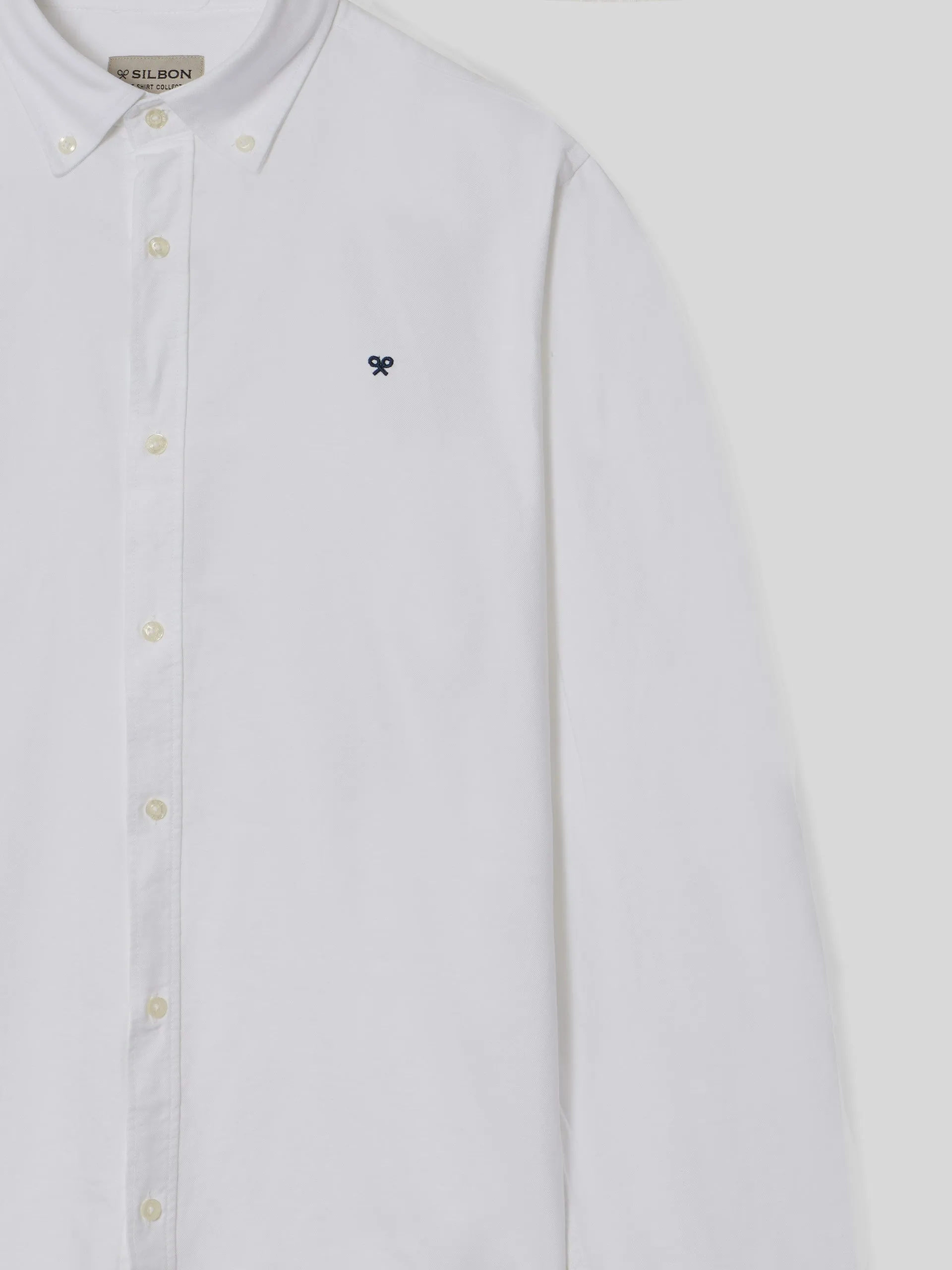 Camisa sport oxford regular fit blanca