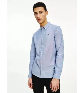 Camisa TJM Slim Stretch Oxford Shirt azul