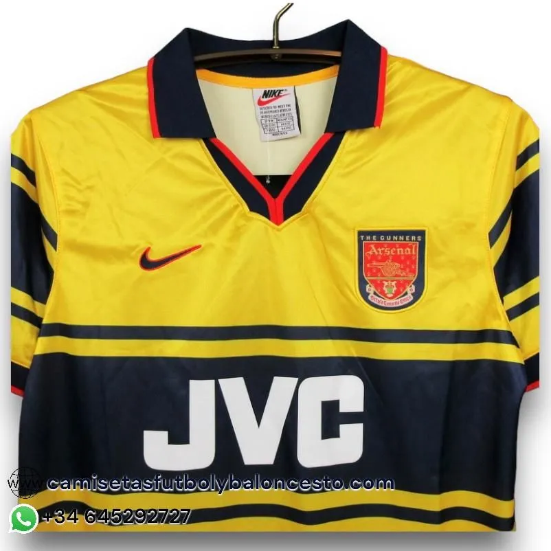 Camiseta Arsenal 1997-1998 Visitante