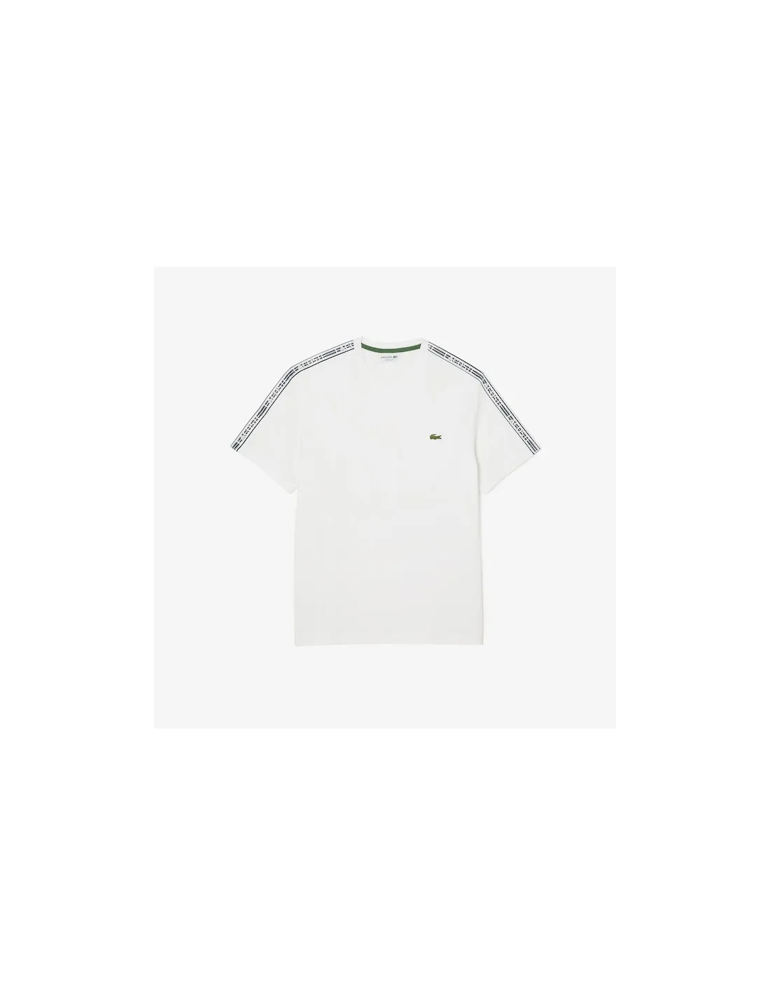 Camiseta de hombre Lacoste regular fit con bandas laterales