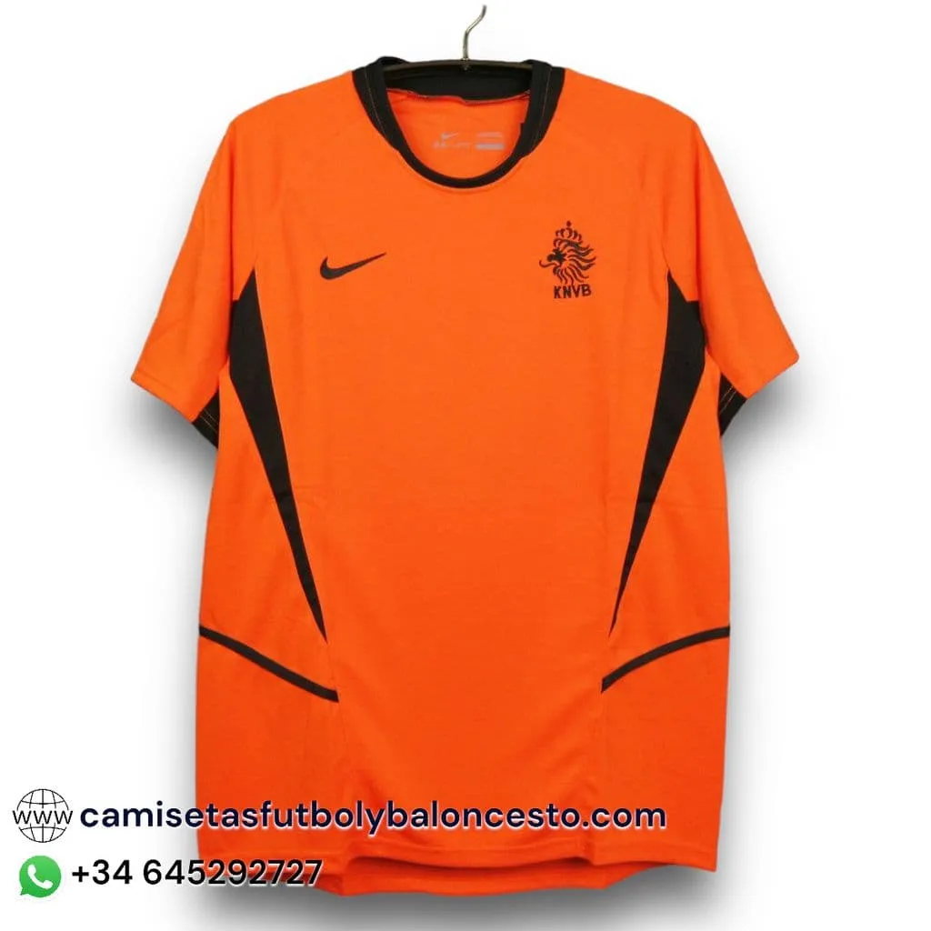 Camiseta Holanda 2002 Local