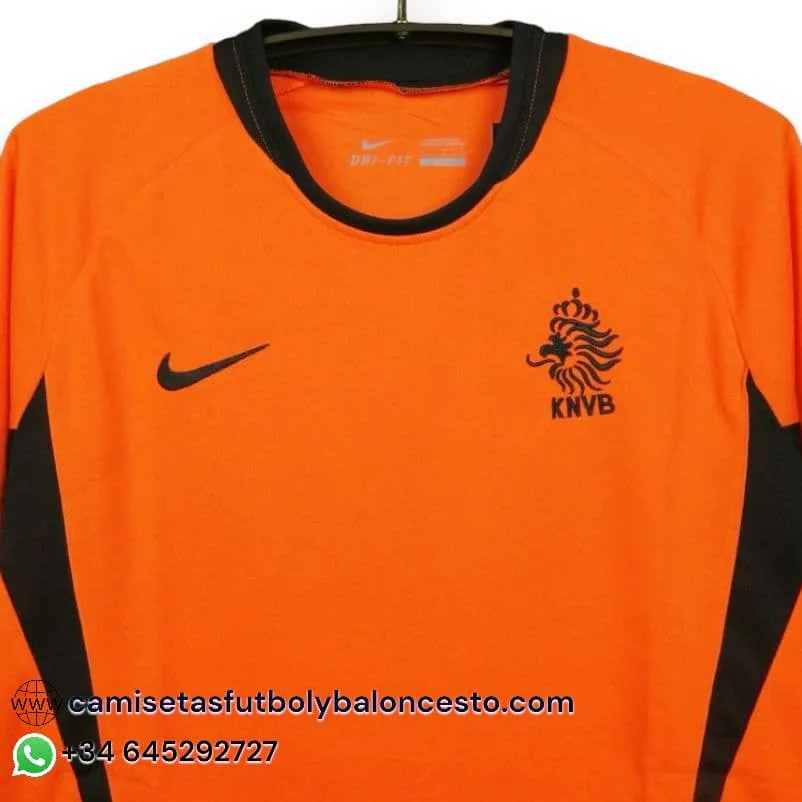 Camiseta Holanda 2002 Local