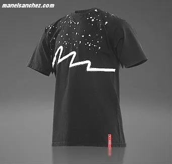 Camiseta Jordan Shark Splatter  (010/negro)