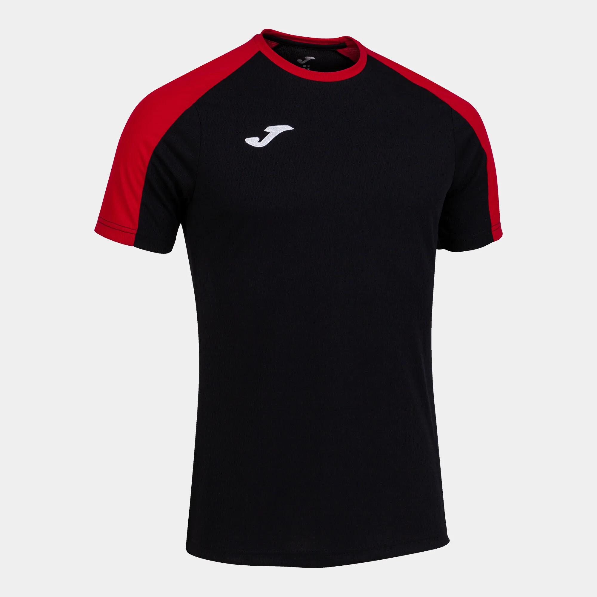 Camiseta manga corta hombre Eco Championship negro rojo