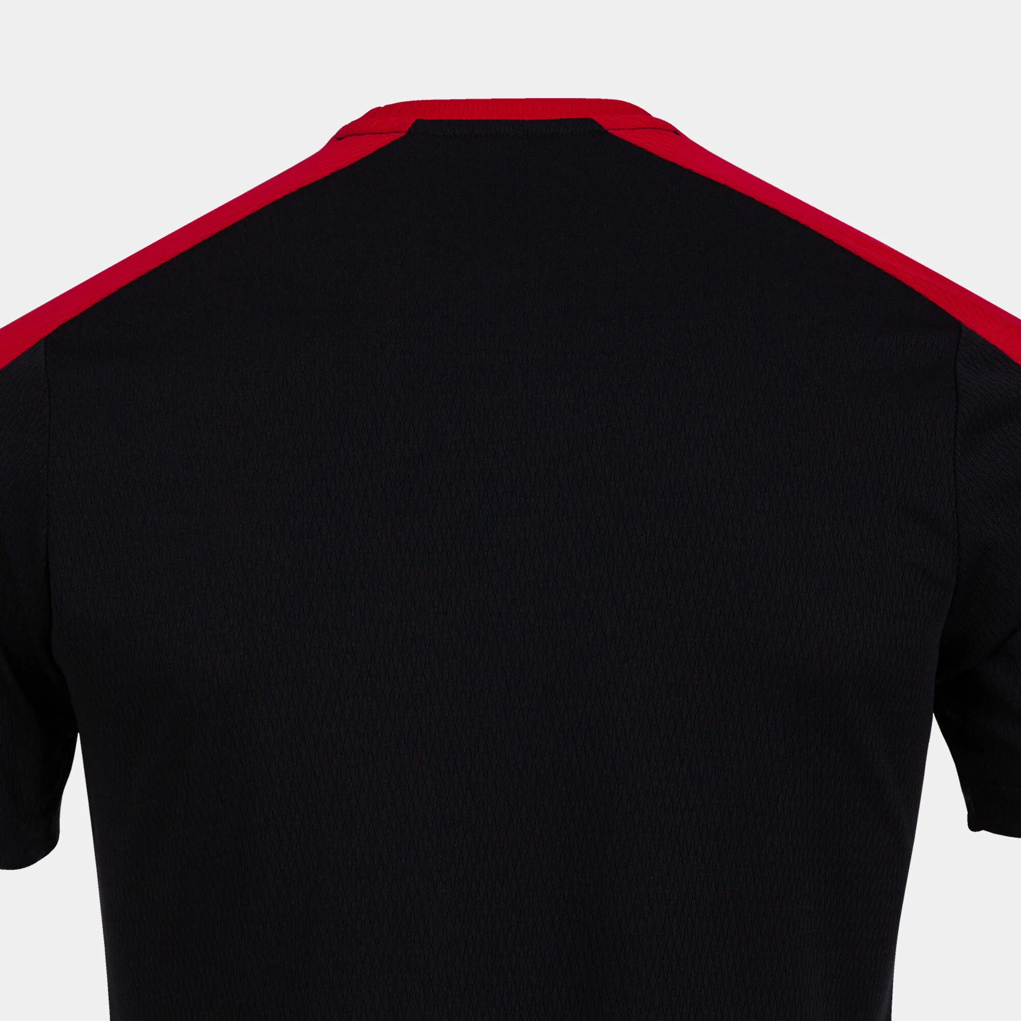 Camiseta manga corta hombre Eco Championship negro rojo