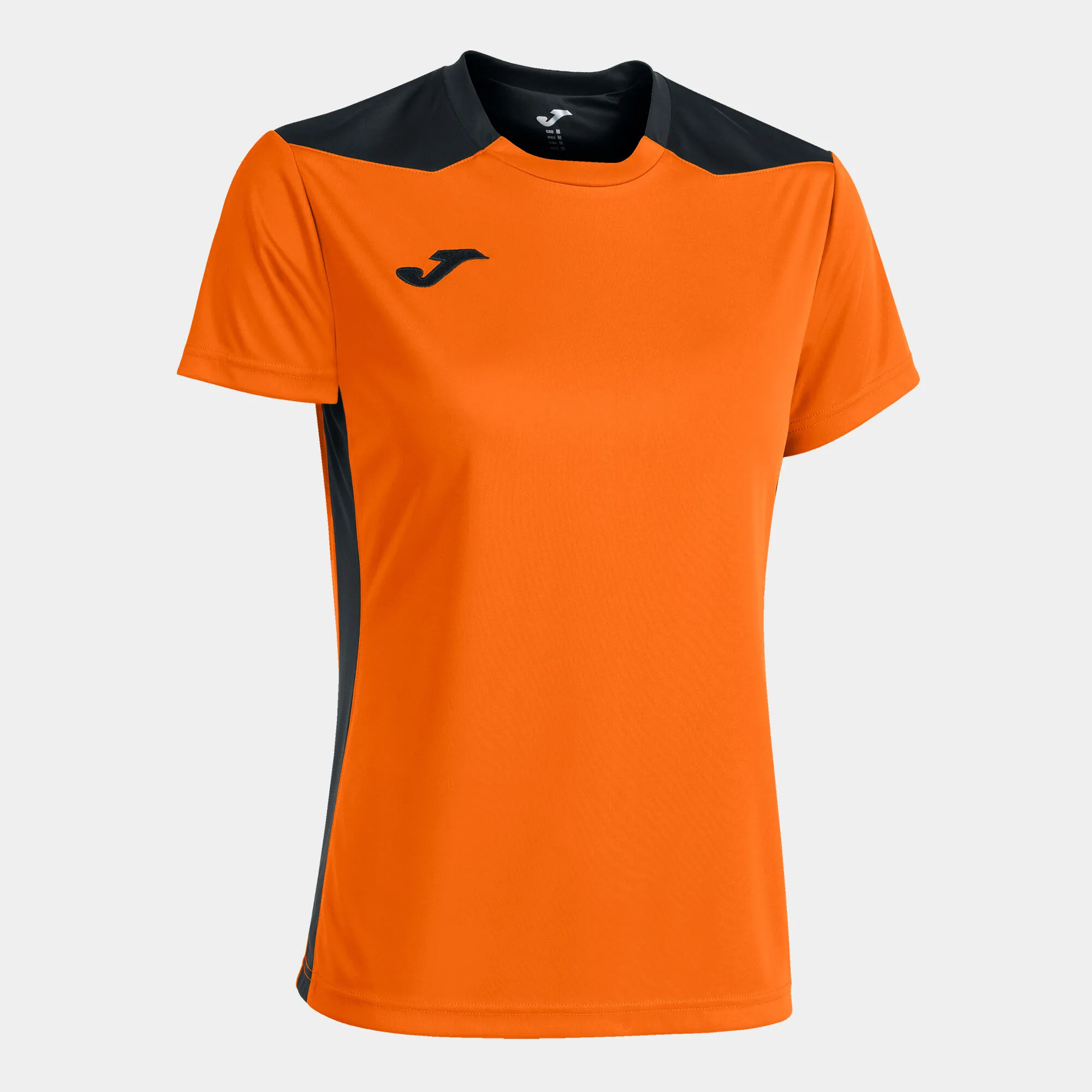 Camiseta manga corta mujer Championship VI naranja negro