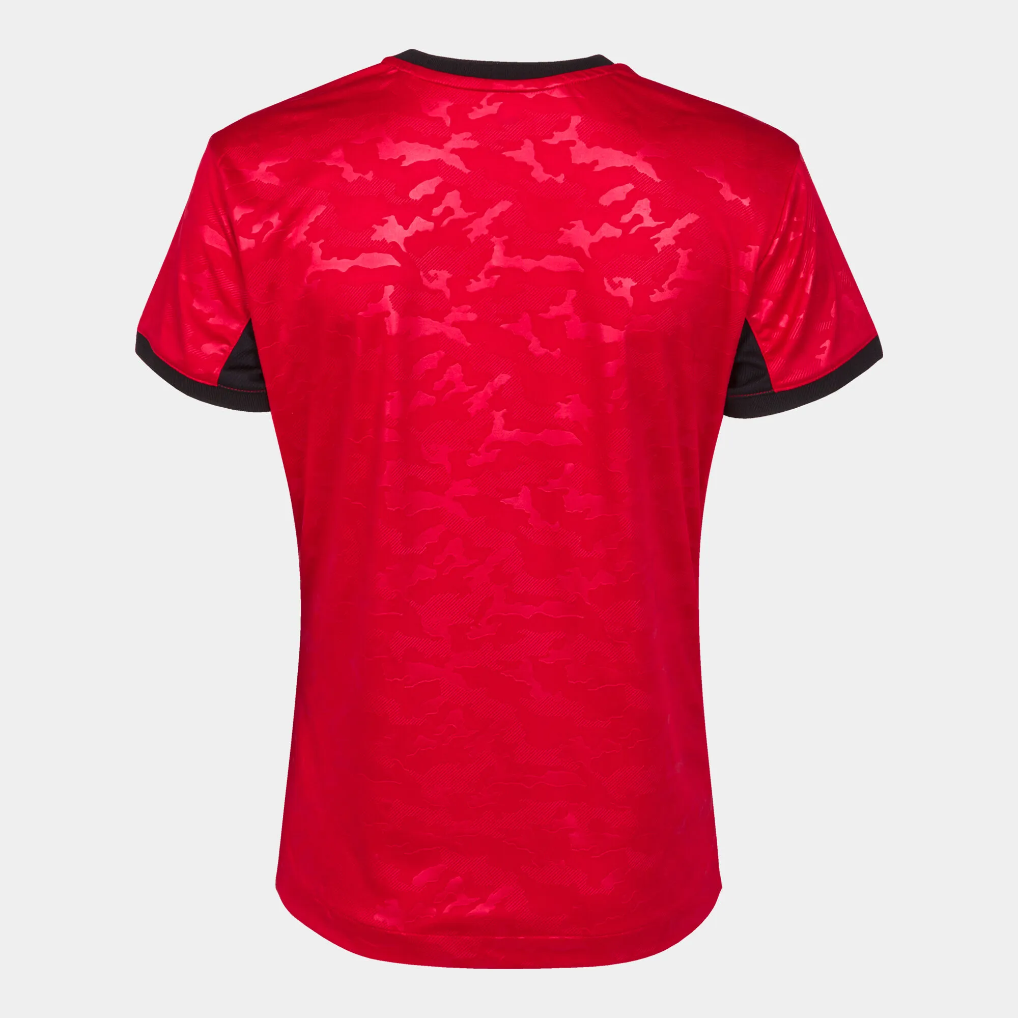 Camiseta manga corta mujer Toletum II rojo negro