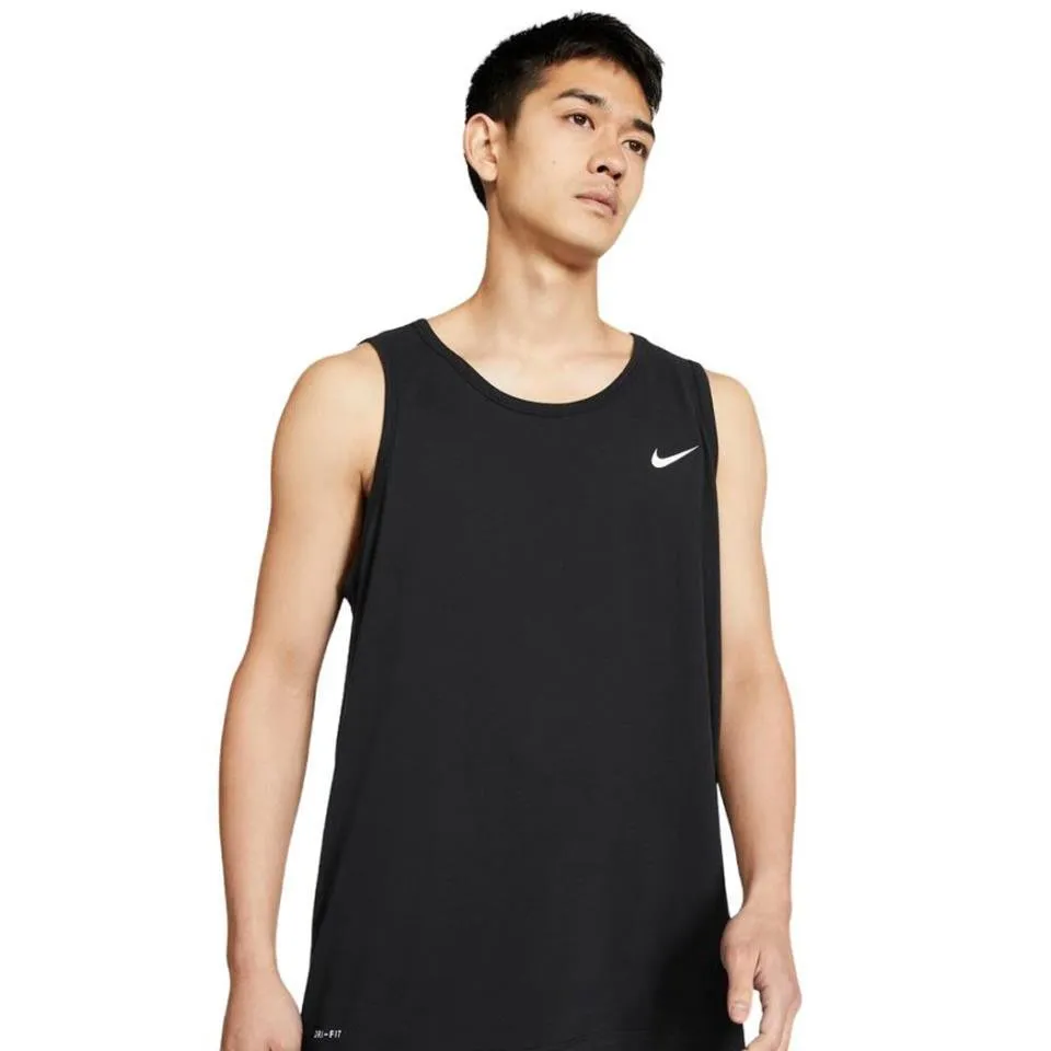 CAMISETA NIKE TIRANTE DRI-FIT SOLID NEGRA