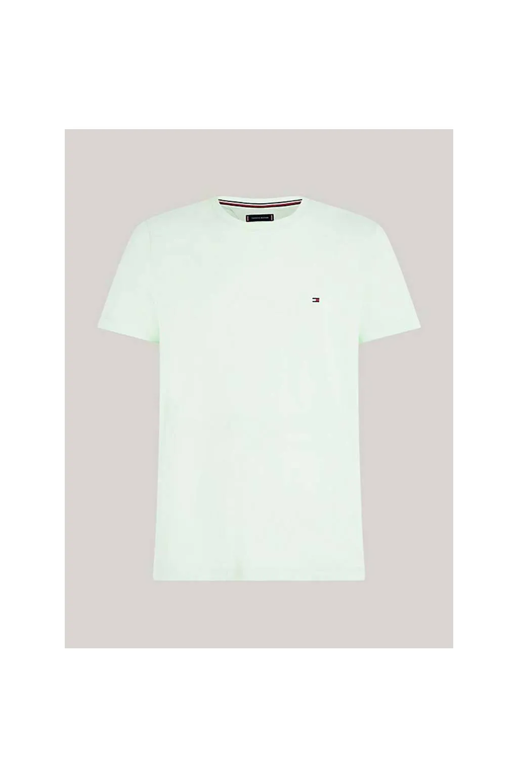 camiseta Tommy Hilfiger de corte extra slim con logo bordado mw0mw10800 lxz