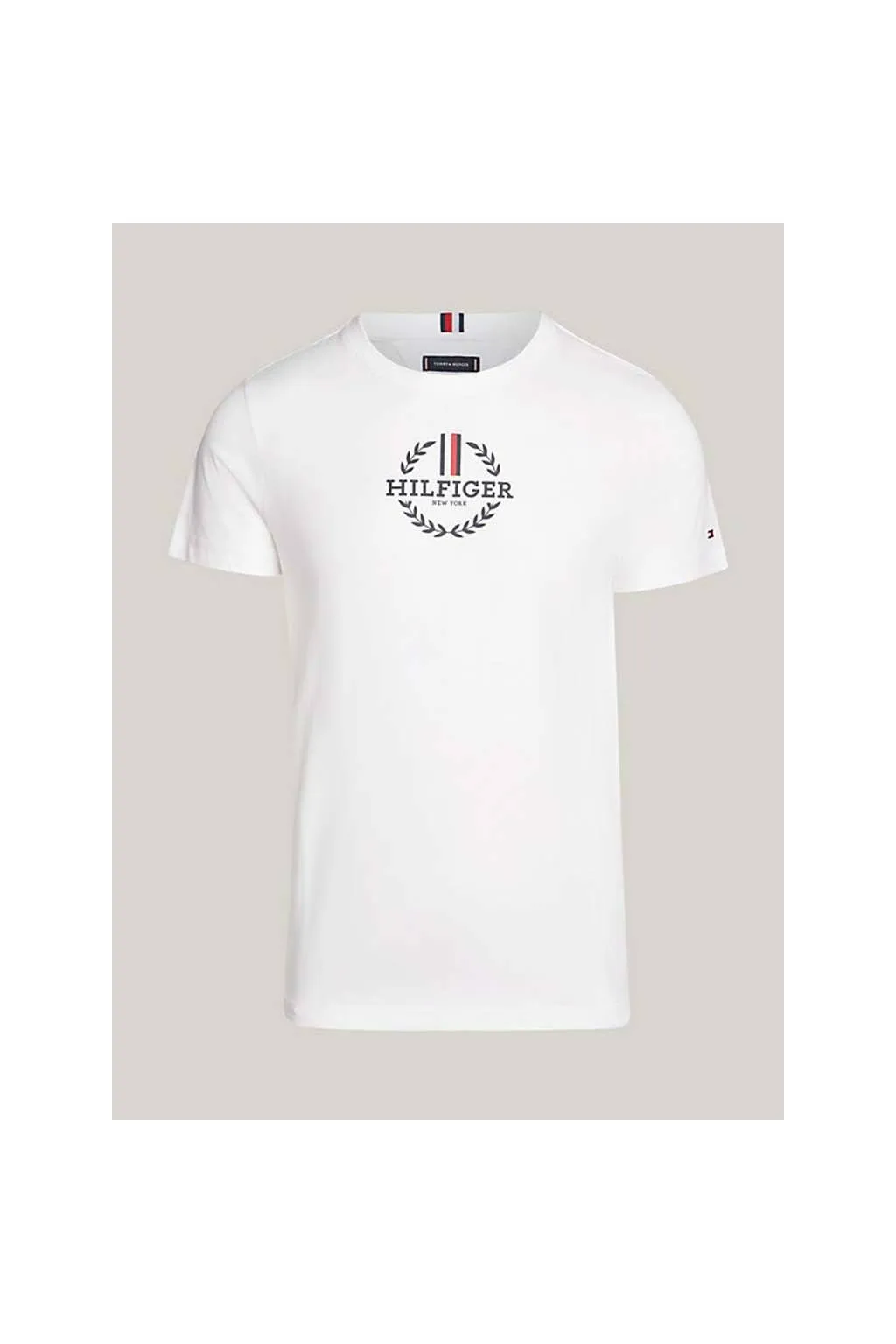 camiseta Tommy Hilfiger global stripe de corte slim con logo 34388 ybr