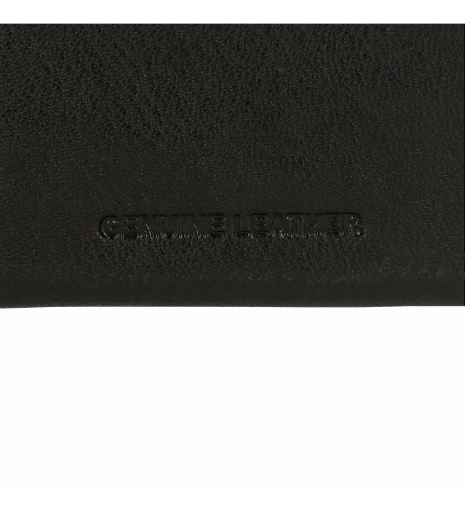 Cartera Adept Alan Negro -11x8x1cm-