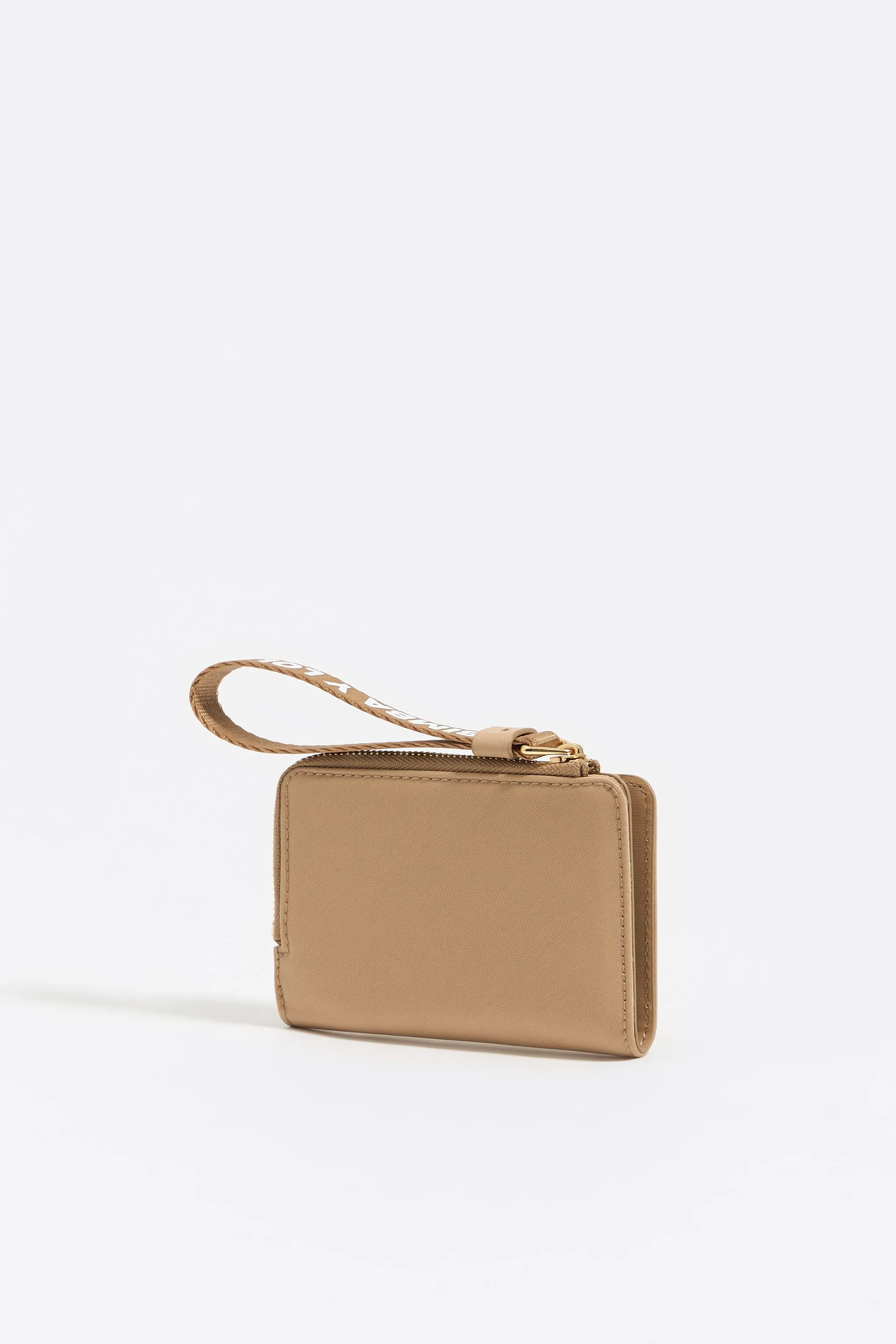 Cartera nylon camel claro