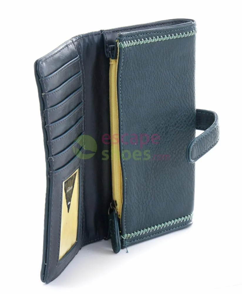 Cartera SKUNKFUNK Lota Verde Azul Oscuro WWA00081 B8