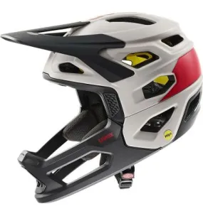 Casco DH MTB Uvex REVOLT MIPS (roble marrón rojo)