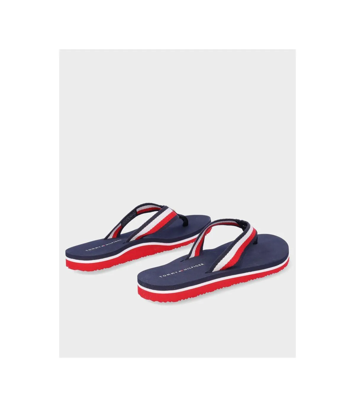 CHANCLA TOMMY HILFIGER CORPORATE RED WHITE BLUE