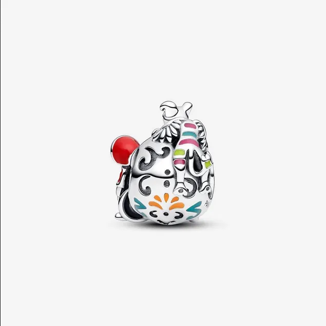 Charm Calavera de Miguel y Dante de Coco de Disney Pixar que Brilla en la Oscuridad 792817C01