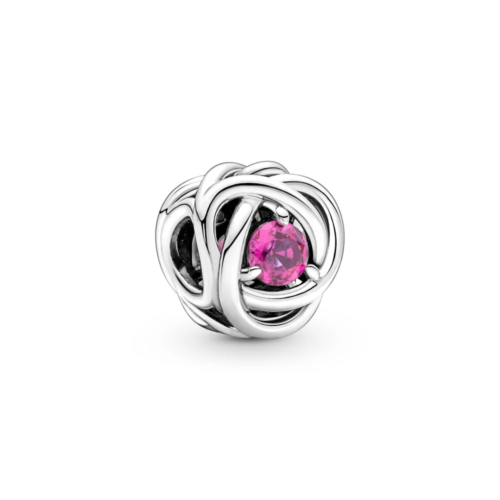 Charm Circulo Eternity Rosa 790065C05