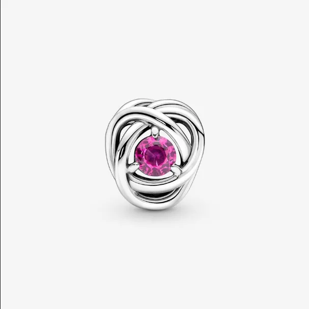 Charm Circulo Eternity Rosa 790065C05