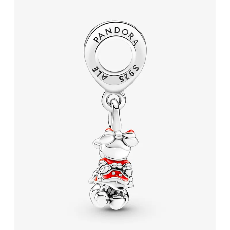 CHARM COLGANTE PANDORA MICKEY Y MINNIE "KISS" 790075C01