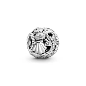 CHARM PLATA CONCHAS Y ESTRELLAS DE MAR 798950C00