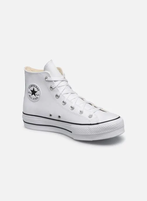 Converse Chuck Taylor Lift Clean Hi – Blanco