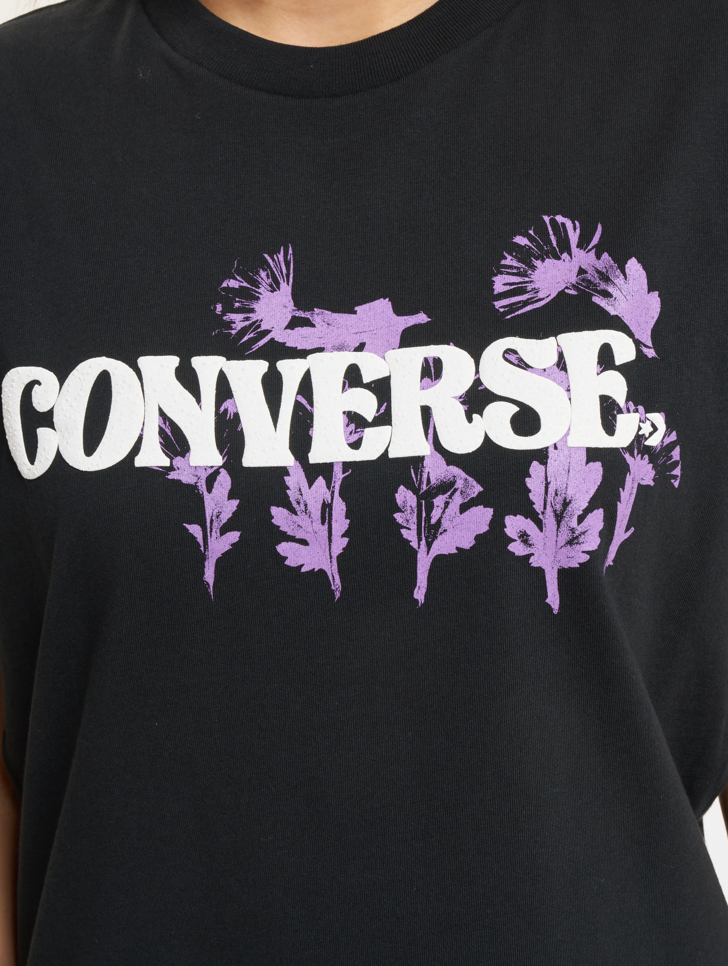 Converse Hybrid Flower Relaxed T-Shirt