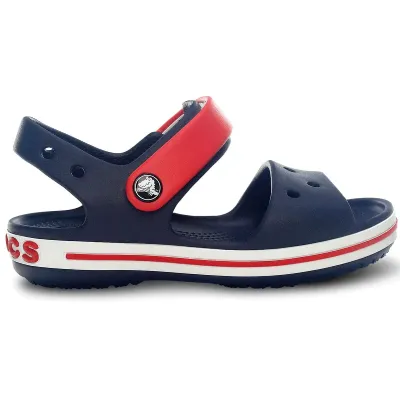 CROCSBAND SANDAL KIDS NAVY RED AZUL MARINO CON ROJO