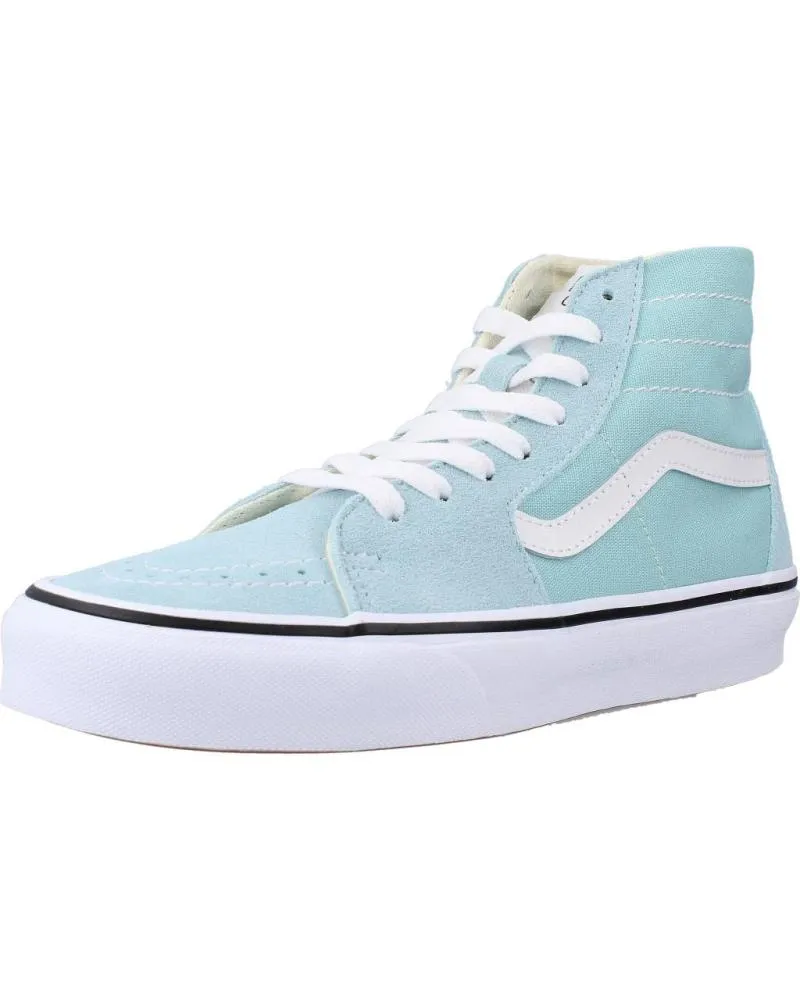 Deportivas de Mujer y Niña y Niño VANS OFF THE WALL SK8-HI TAPERED VERDE