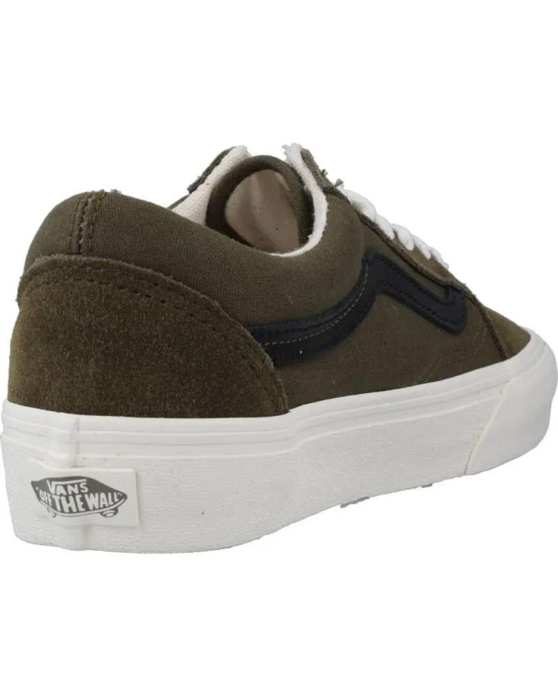 Deportivas de Mujer y Niña y Niño VANS OFF THE WALL VN0005UBDOL1 VERDE